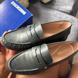 Cole Haan Green Loafers